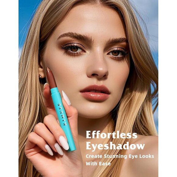 KIMUSE Eyeshadow Stick 4 Colors Set Long Lasting Waterproof Natural Glow Makeup - Picture 8 of 9